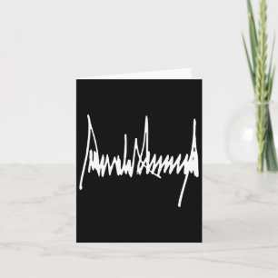 Carte Trump Signature Usa Mega 47e Président Pro-trump