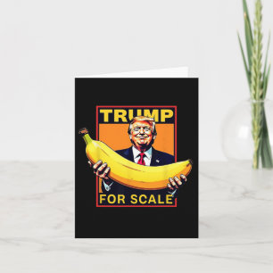 Carte Trump Son Bananier (pour échelle) Starship Drôle 2