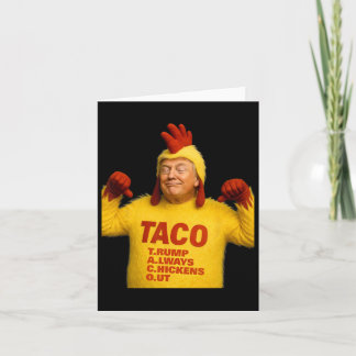Carte Trump Taco Trump Ne Cesse Pas D'Écarter