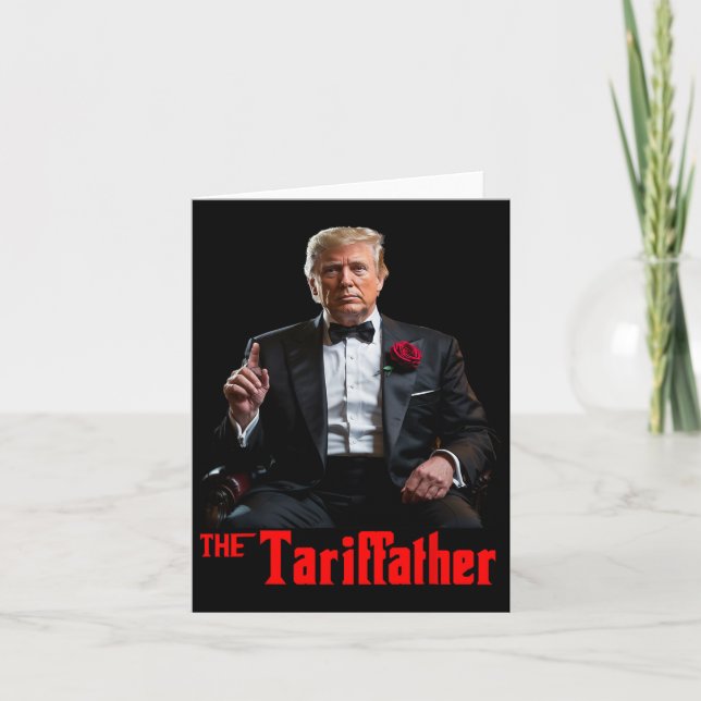 Carte Trump Tariffather Tariffinator Jour de libération  (Devant)