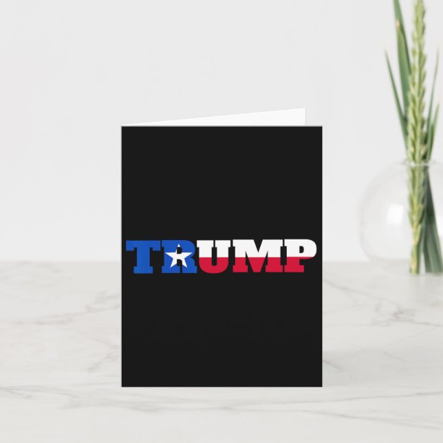 Carte Trump Texans pour Trump (Devant)