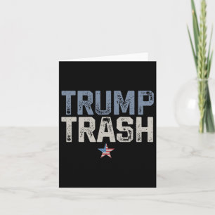 Carte Trump Trash Garge 2024 Pour Trump Fière Mega Garge
