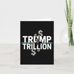 Carte Trump Trillion Graphisme Politique Avec Trump Et L