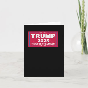 Carte Trump Vance 2025, Le Temps De La Grandeur ()