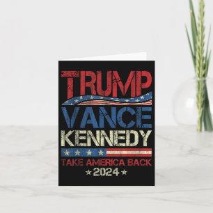 Carte Trump Vance Kennedy Reprenez l'Amérique aux électi