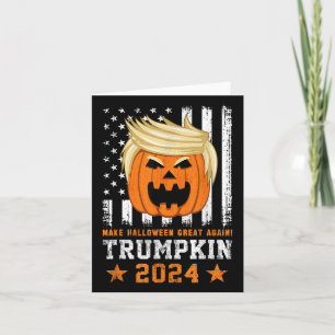 Carte Trumpkin 2024 États-Unis Rendez Halloween Great Ag