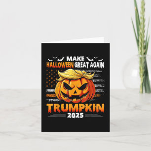 Carte Trumpkin 2025 Usa Rendre Halloween génial à nouvea