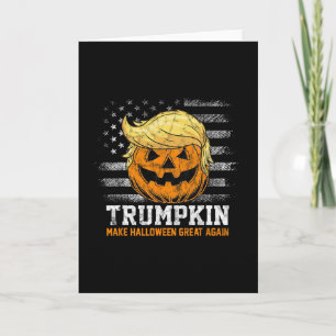 Carte Trumpkin rend Halloween à nouveau génial drôle Tru