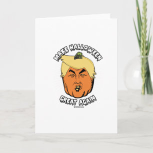 Carte Trumpkin - rendez Halloween grand encore