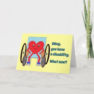 Carte Tu as beaucoup de cœur : handicap