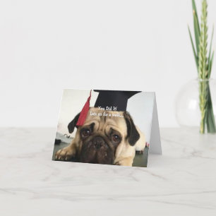 Carte Tu as fait ça drôle Grad du chien