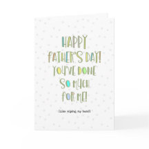 Tu As Tant Fait Pour Moi Papa, J'Ai Aimé Mon Beurr