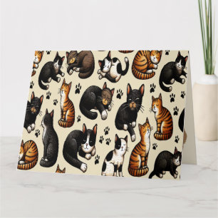 Carte Tu es la meow Custom du chat