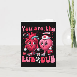 Carte Tu es le lubrifiant à mon Dub Cvicu Infirmière Val