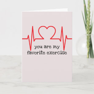 Carte Tu es ma Saint-Valentin de sport préférée