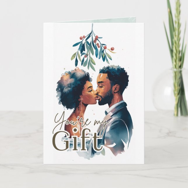 Carte Tu es mon cadeau (Devant)