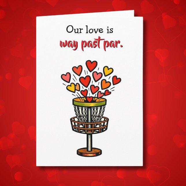 Carte Tu es mon trou en un pour la Saint-Valentin | Disc (Créateur téléchargé)