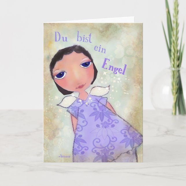 Carte Tu es un ange (Devant)