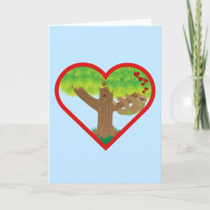 Carte Tu fais battre mon cœur Lentement Heureux