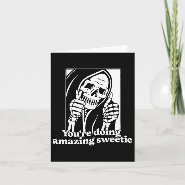 Carte Tu fais Extraordinaire Sweetie (Devant)