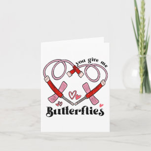 Carte Tu Me Donnes Des Papillons Phlébotomiste Pbt Saint