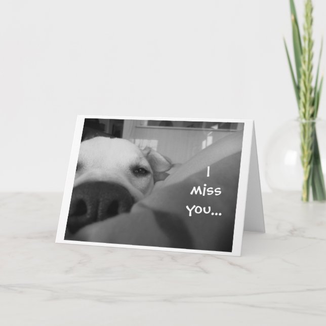 Carte Tu me manque… (Devant)