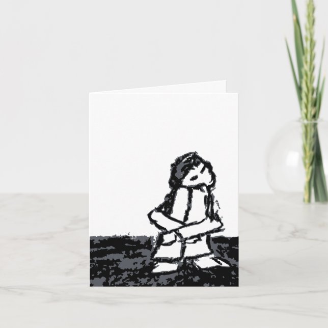 Carte tu me manques (enfant du coin) (Devant)