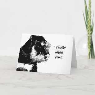 Carte Tu me manques vraiment !