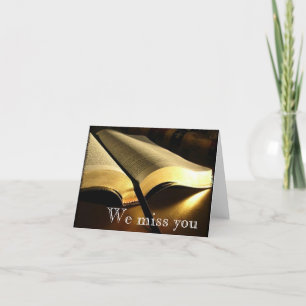 Carte Tu nous manque !