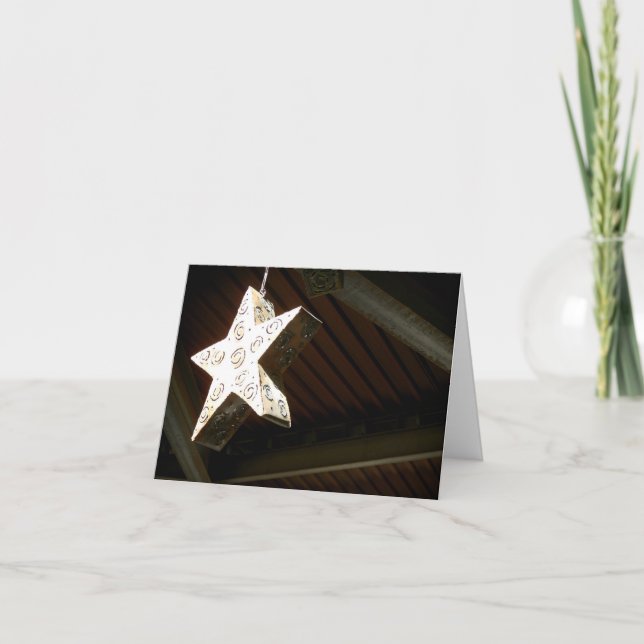 Carte Tu seras toujours mon étoile brillante (Devant)