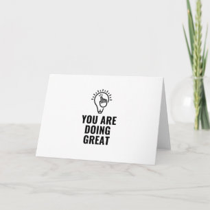 Carte Tu te débrouilles bien