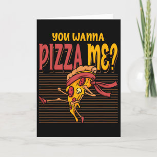 Carte Tu Veux une Pizza Mon Style de Combat Karaté Mma T