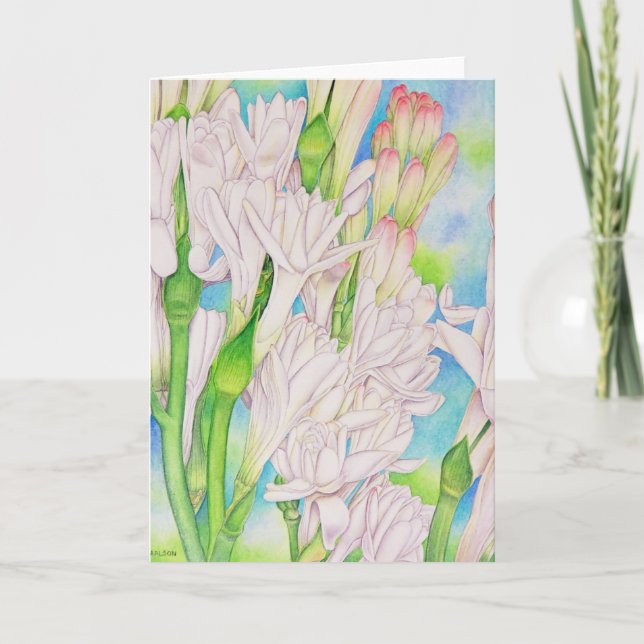 Carte Tuberose (Devant)