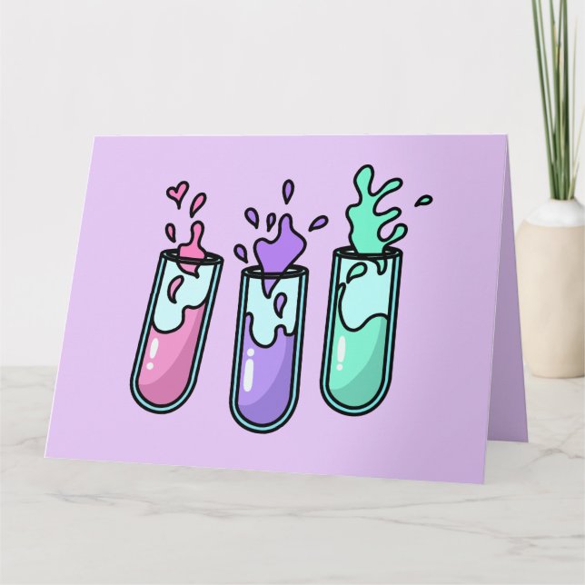 Carte Tubes à essai turbulents (Devant)