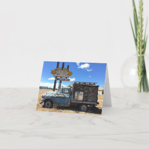 Carte tucumcari truck notecard (blank inside)