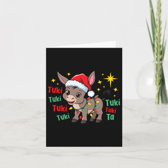 Carte Tuki Tuki Donkey C'est la saison Mexicain Espagnol (Devant)