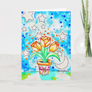 Carte Tulipe