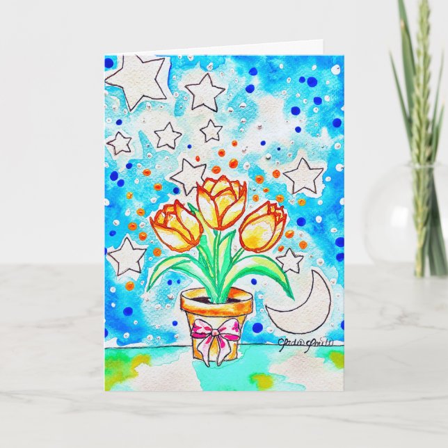 Carte Tulipe (Devant)
