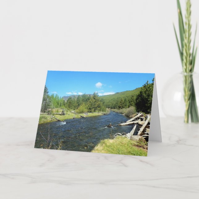 Carte Tumalo Creek, Bend, Oregon (Devant)