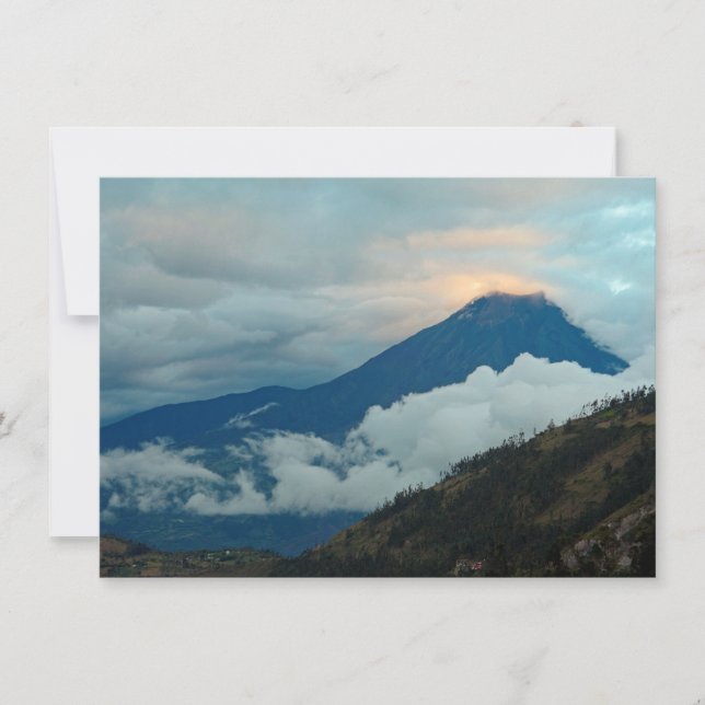 Carte Tungurahua, Équateur (Devant)