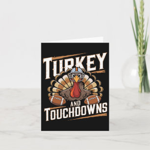 Carte Turquie Et Touchdowns Thanksgiving Footba Américai
