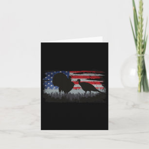 Carte Turquie Hunter - Fun Turquie chasse Patriotique Us