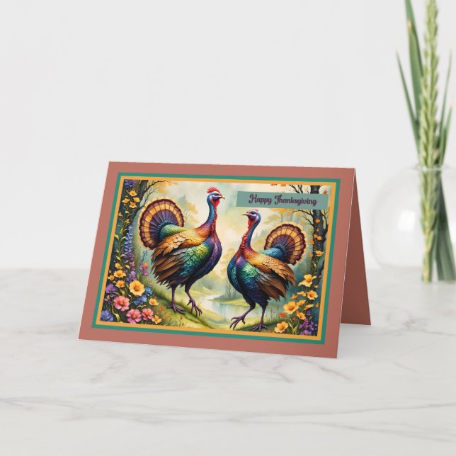 Carte Turquie Thankgiving (Devant)