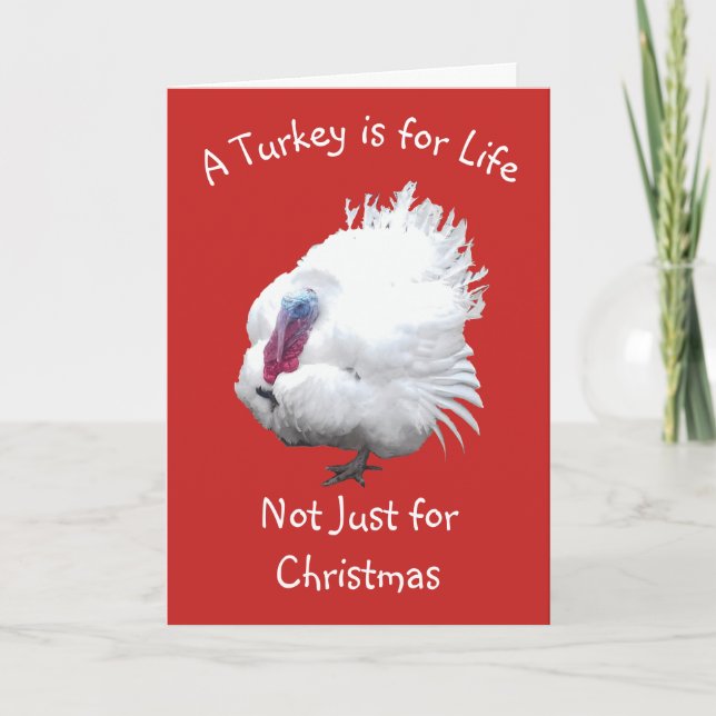 Carte Turquie Végan Noël (Devant)