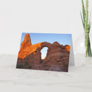 Carte Turret Arch au lever du soleil II