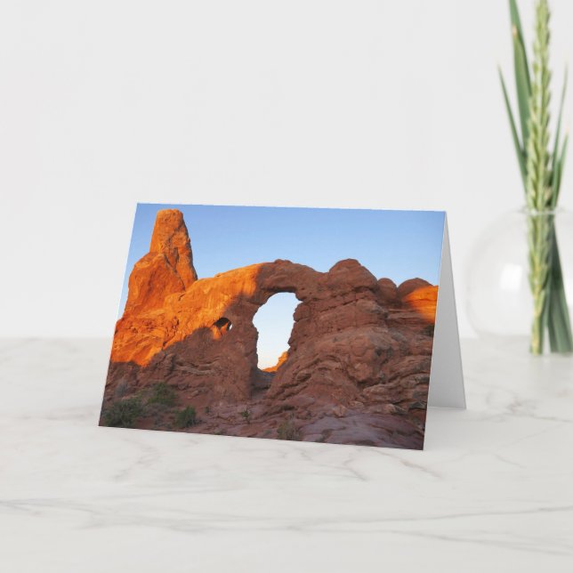 Carte Turret Arch au lever du soleil II (Devant)