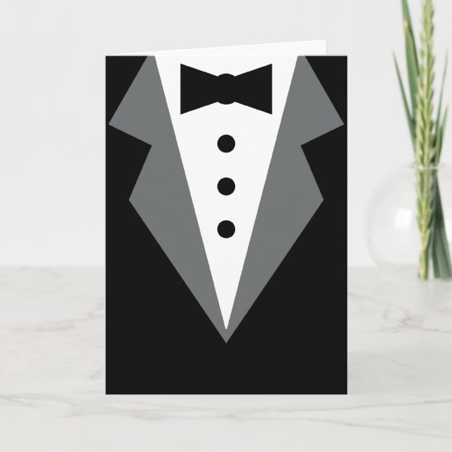 Carte Tuxedo (Devant)