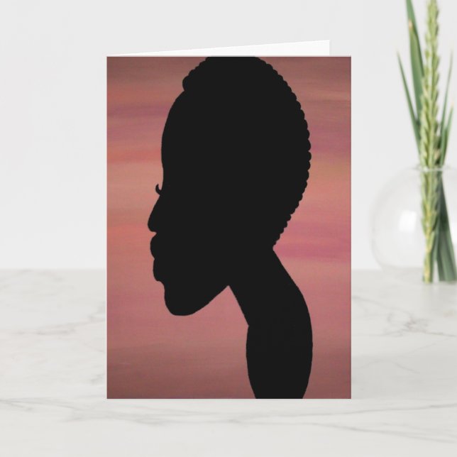 Carte TWA (teeny weeny afro)  Greeting Card (Devant)