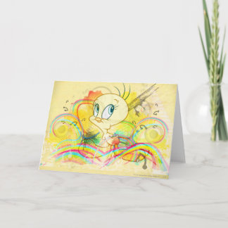 Carte Tweety In Rainbows