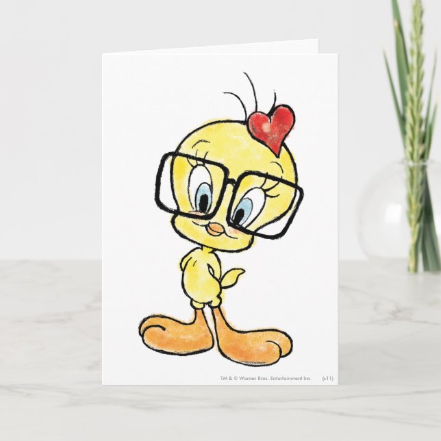 Carte Tweety Nerd (Devant)